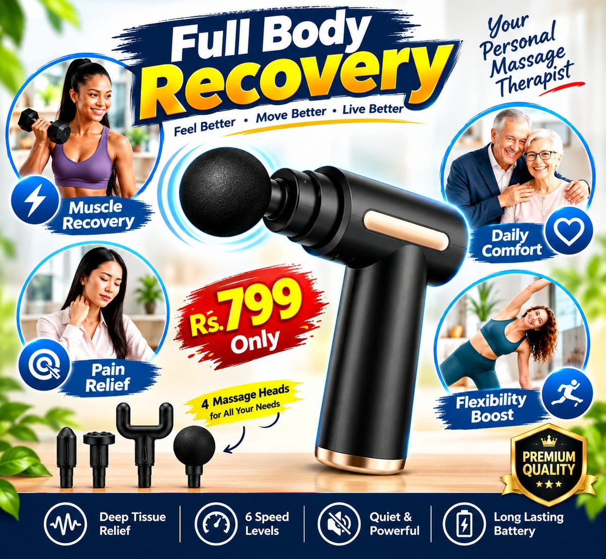 Massage Gun,Body Massager